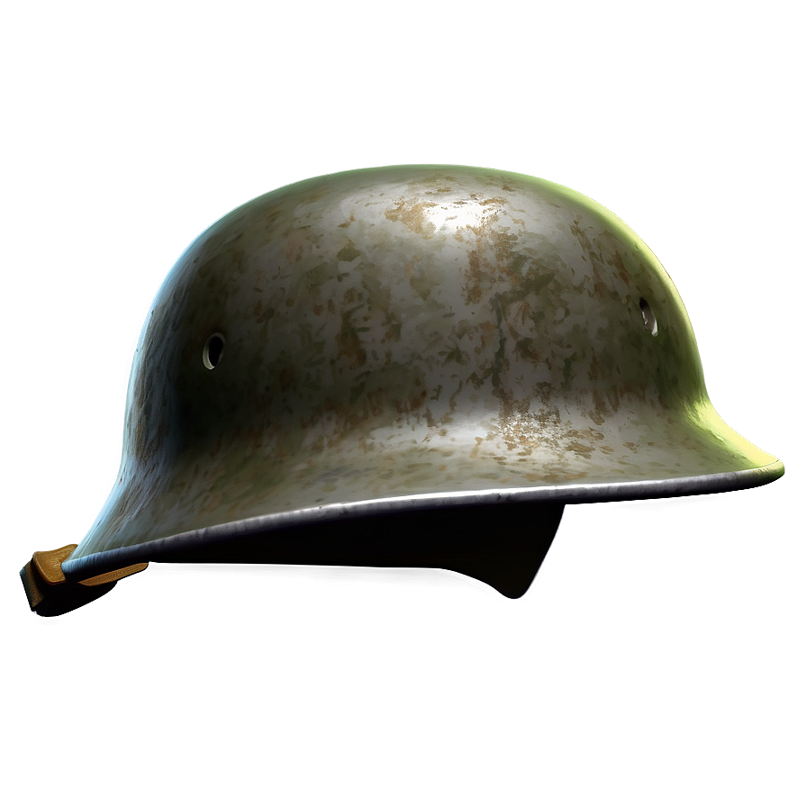 Detailed Ww2 Helmet Model Png 39