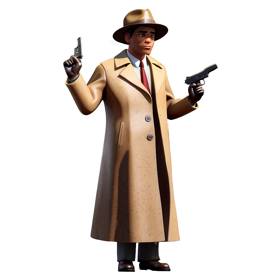 Detective Character Png 05242024