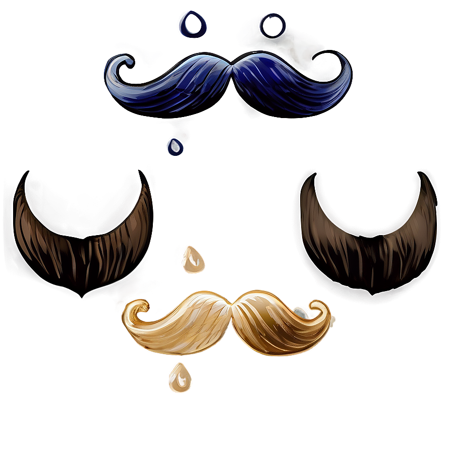 Detective Style Mustache Png Eak