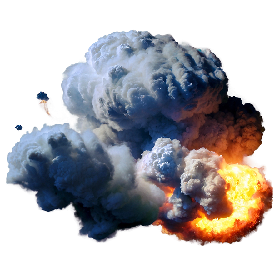 Detonation And Fireball Png 04302024