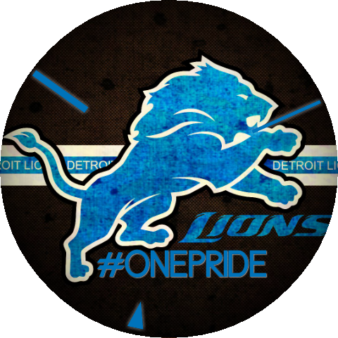 Detroit Lions Logo One Pride