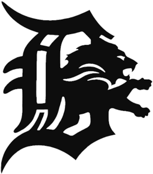 Detroit Lions Logo Outline