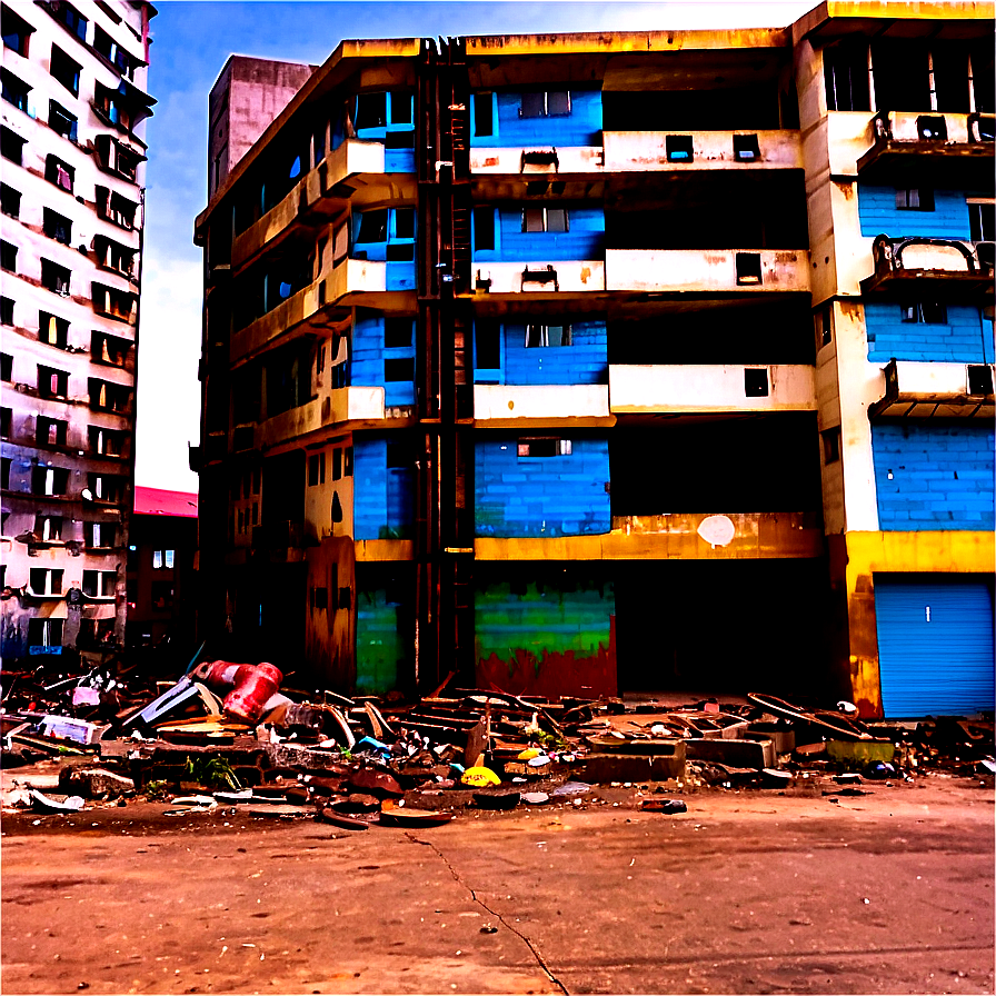 Devastated Urban District Png Pyq38