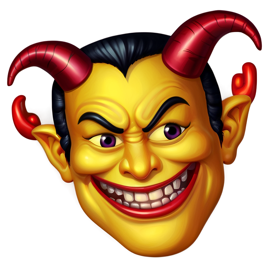 Devil Emoji Clipart Png 05252024