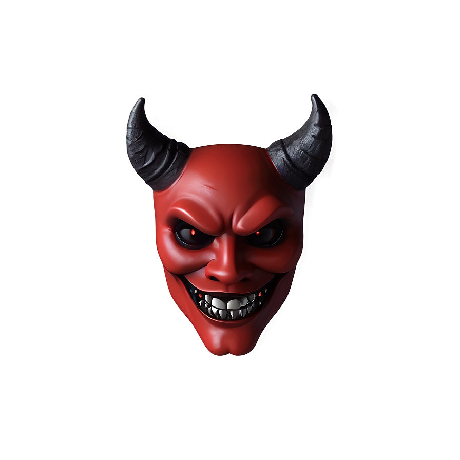 Devil Emoji With Mask Png Jxj34
