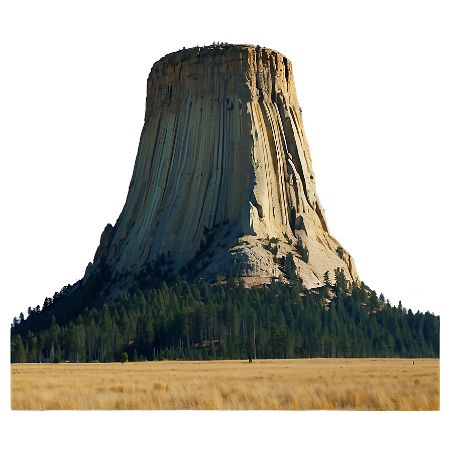 Devil's Tower Monument Wyoming Png 86