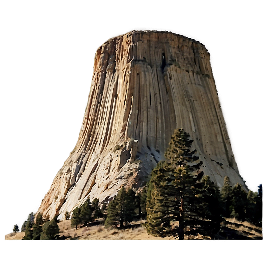 Devil's Tower Monument Wyoming Png Ldr22