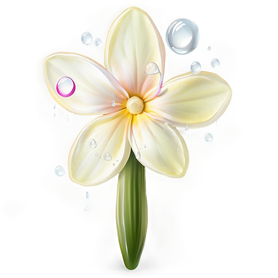 Dewy Spring Flower Png 06272024