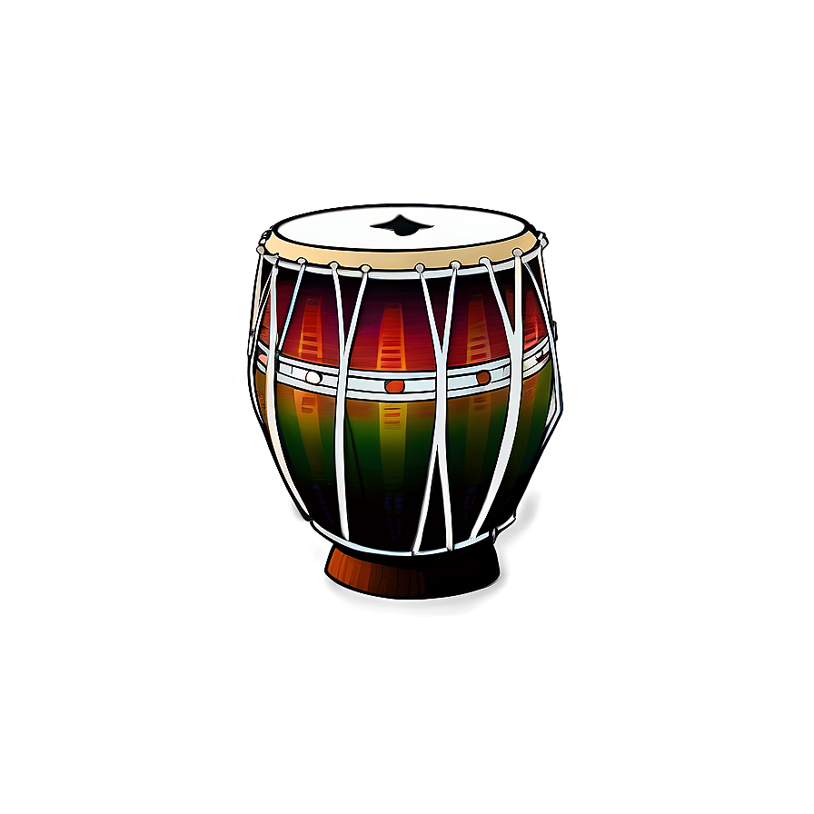 Dhol Drum Indian Png 05242024