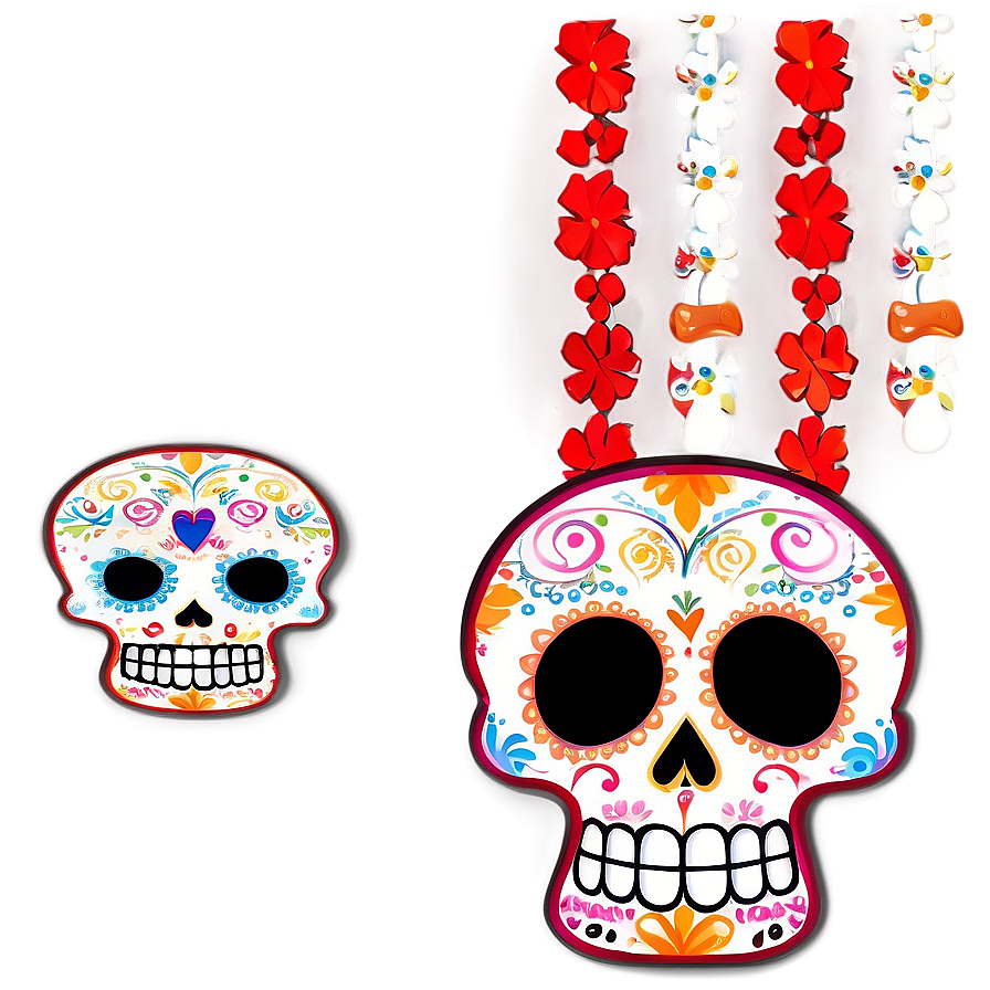 Dia De Los Muertos Calavera Decorations Png 31