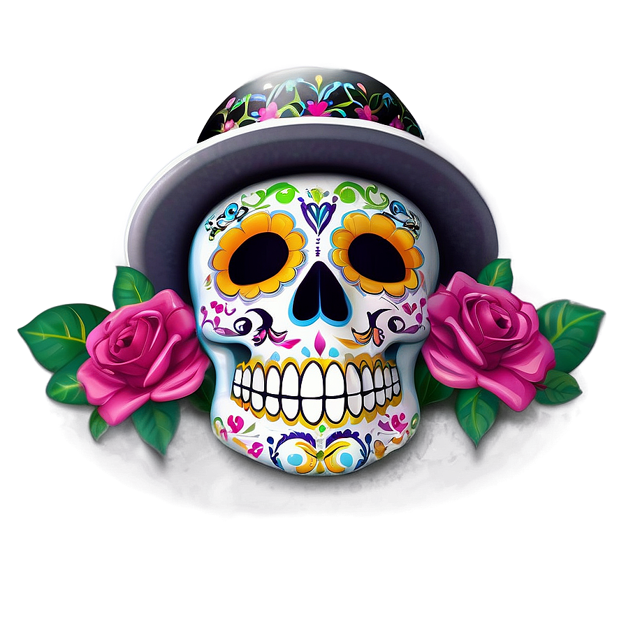 Dia De Los Muertos Celebration Png Yig