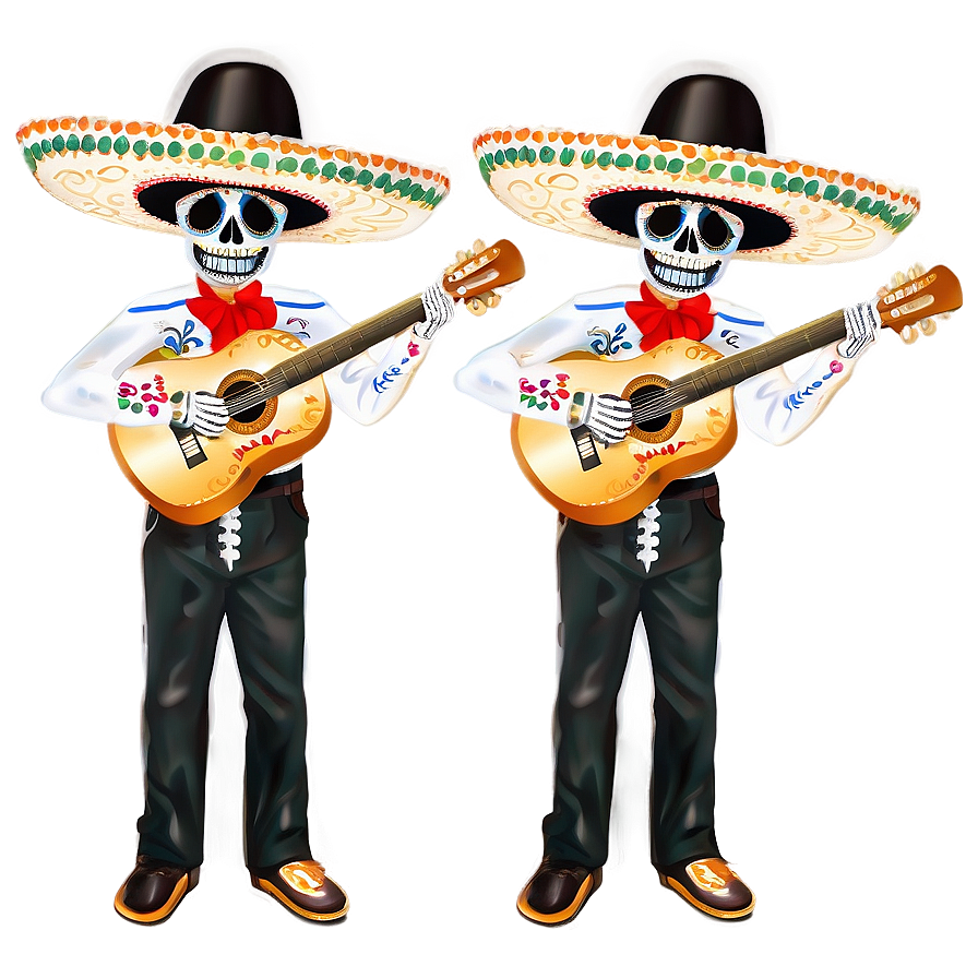 Dia De Los Muertos Mariachi Bands Png Ooc61