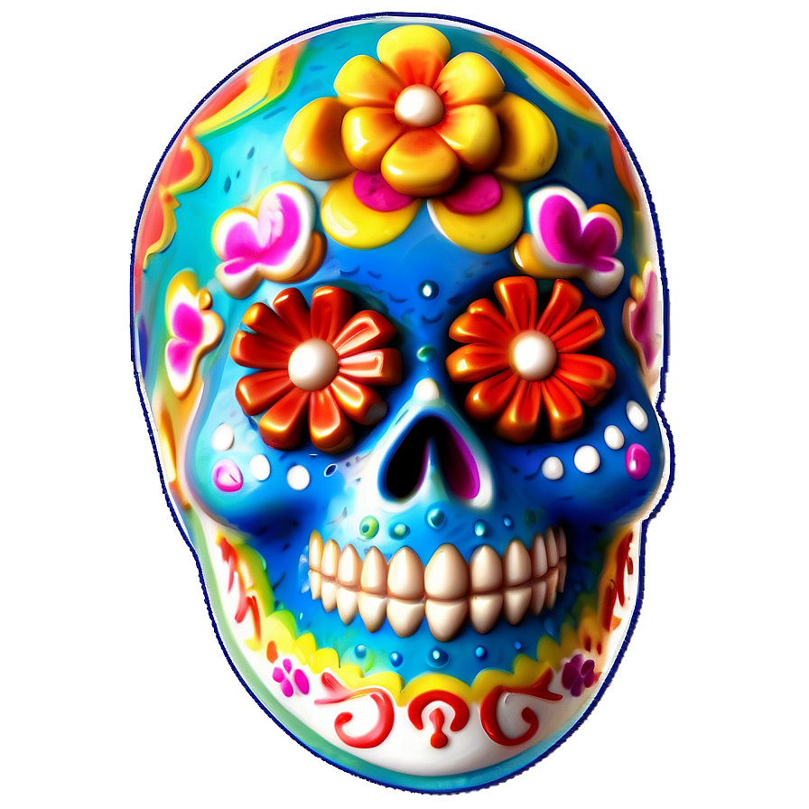 Dia De Los Muertos Symbolic Artifacts Png 87