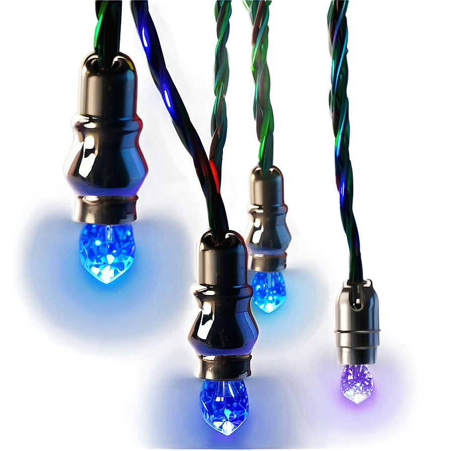 Diamond Cut Christmas String Lights Png 47