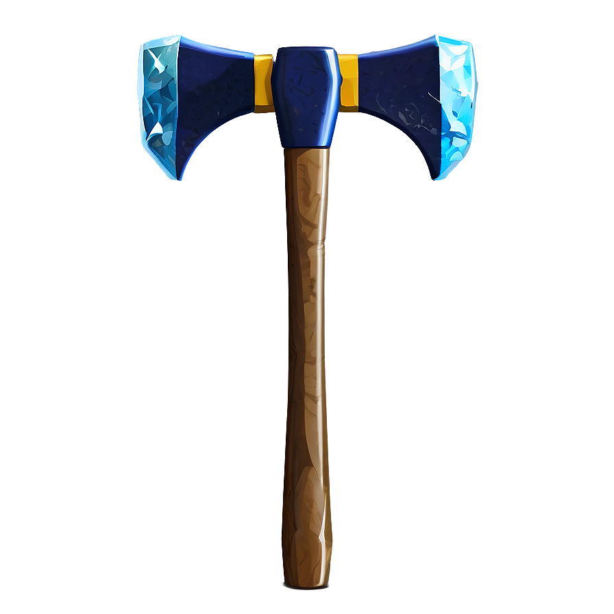 Diamond Pickaxe Breaking Blocks Png 33