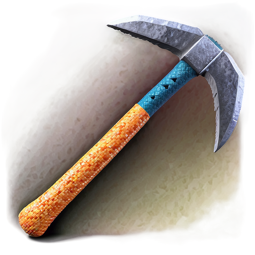 Diamond Pickaxe During Sunset Png Rec56