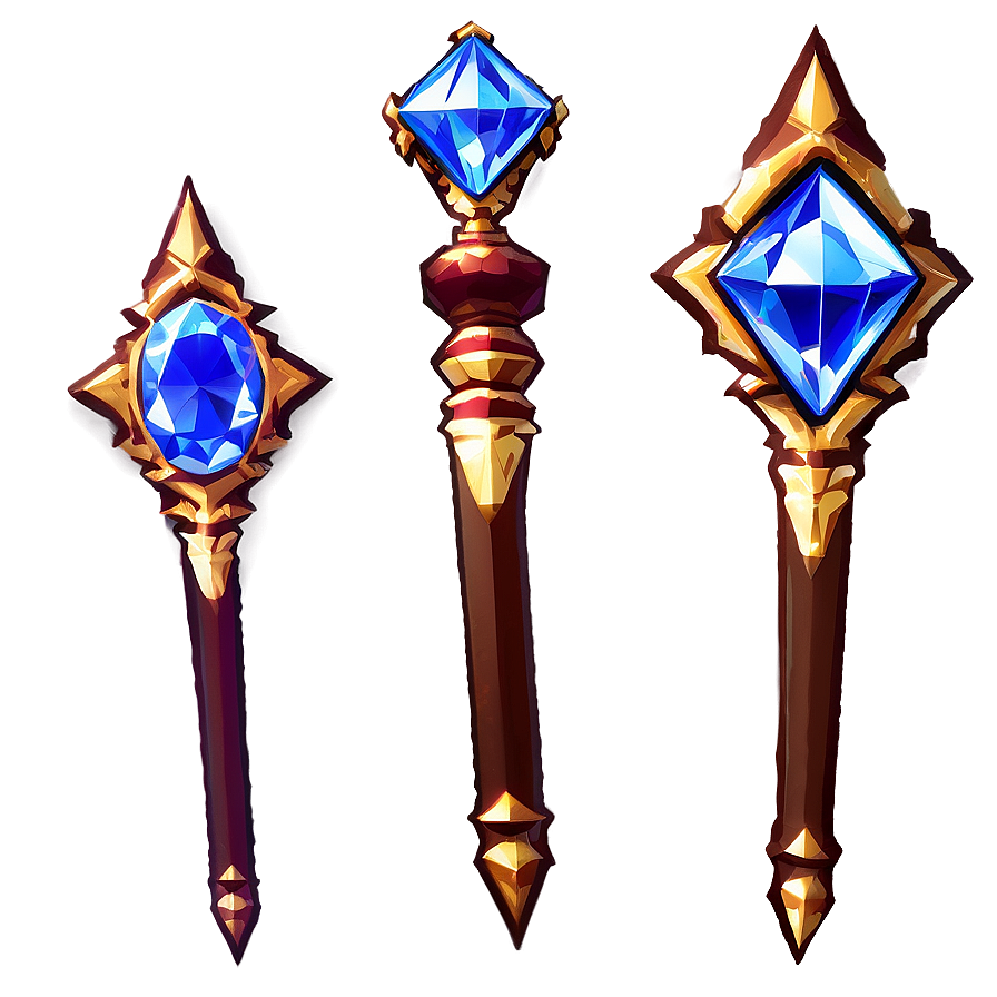 Diamond Scepter Png Pga94