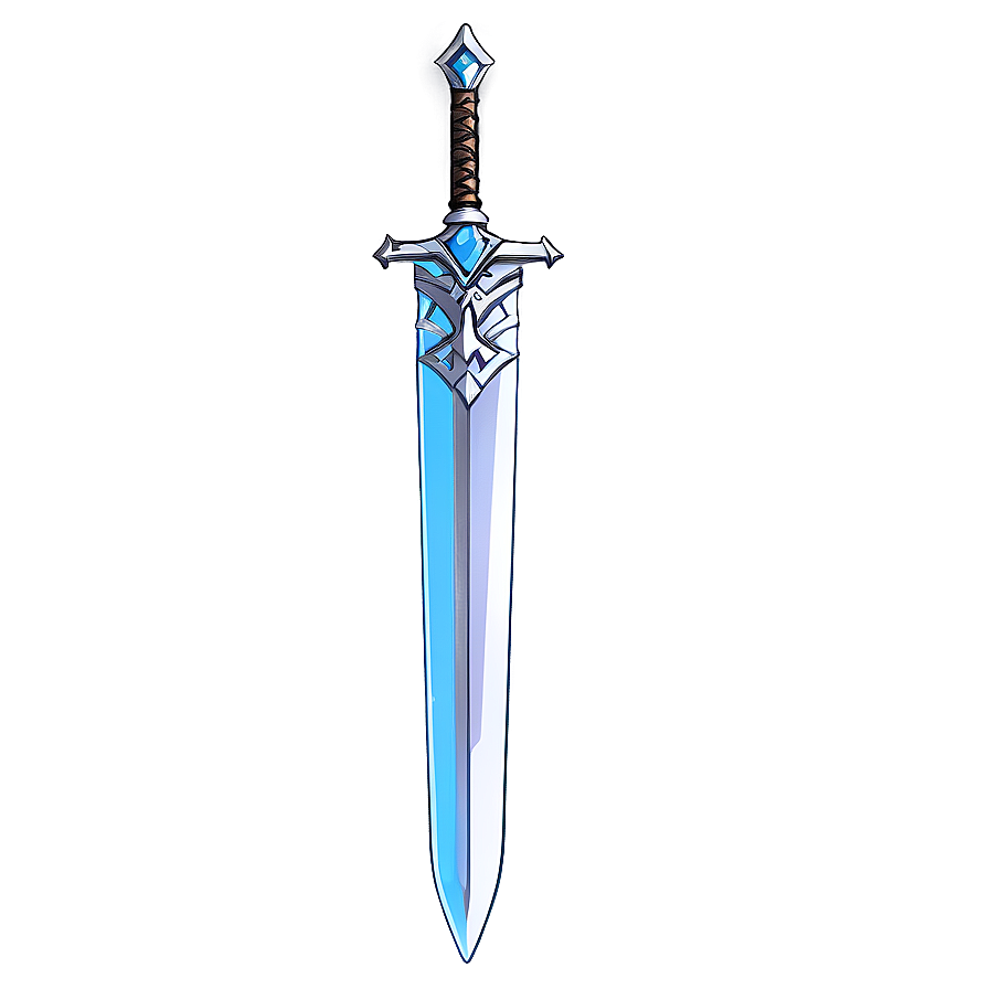 Diamond Sword With Shadow Png Cku21