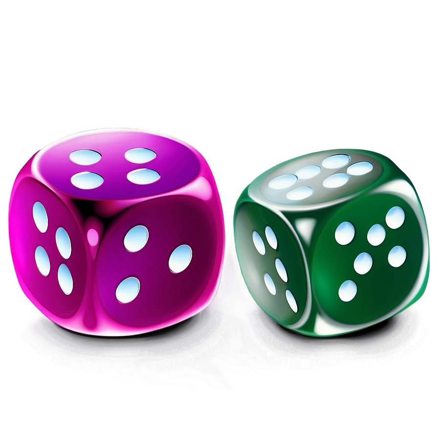 Dice With Shadow Png 2