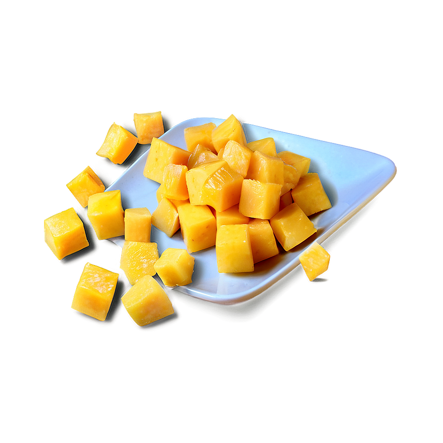 Diced Mango Png 05232024