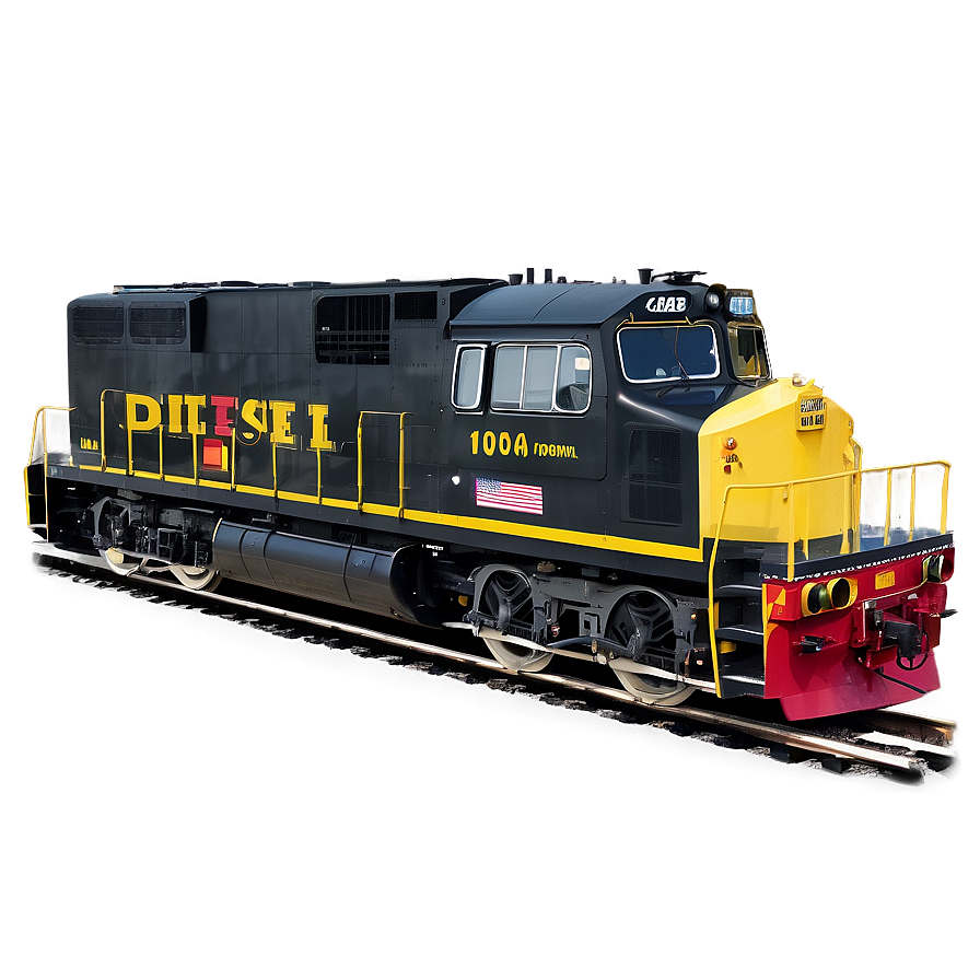 Diesel Locomotive Train Png 05212024