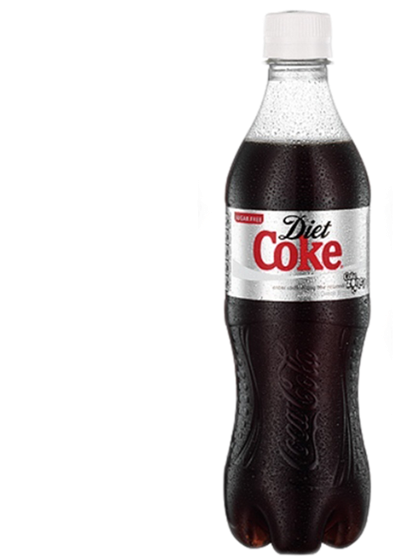 Diet Coke Plastic Bottle