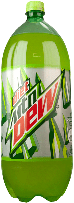 Diet Mountain Dew Bottle