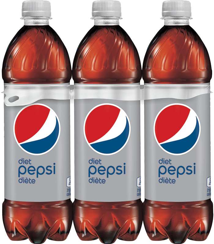 Diet Pepsi Bottles Row