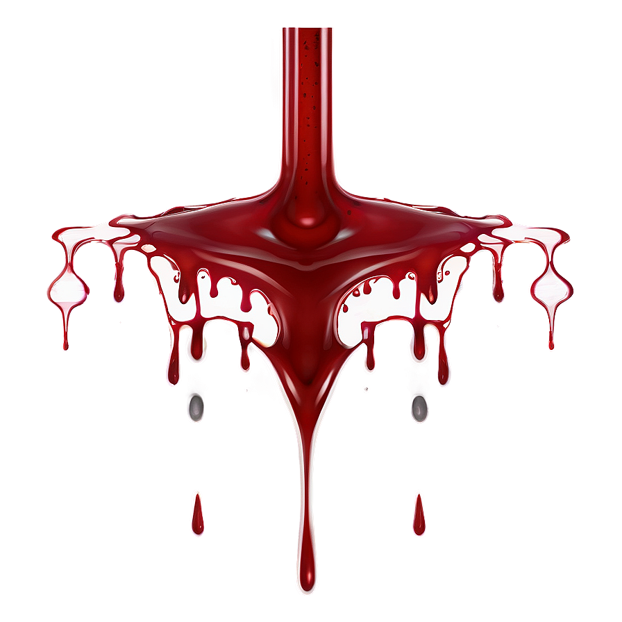 Digital Blood Drip Png Wbl