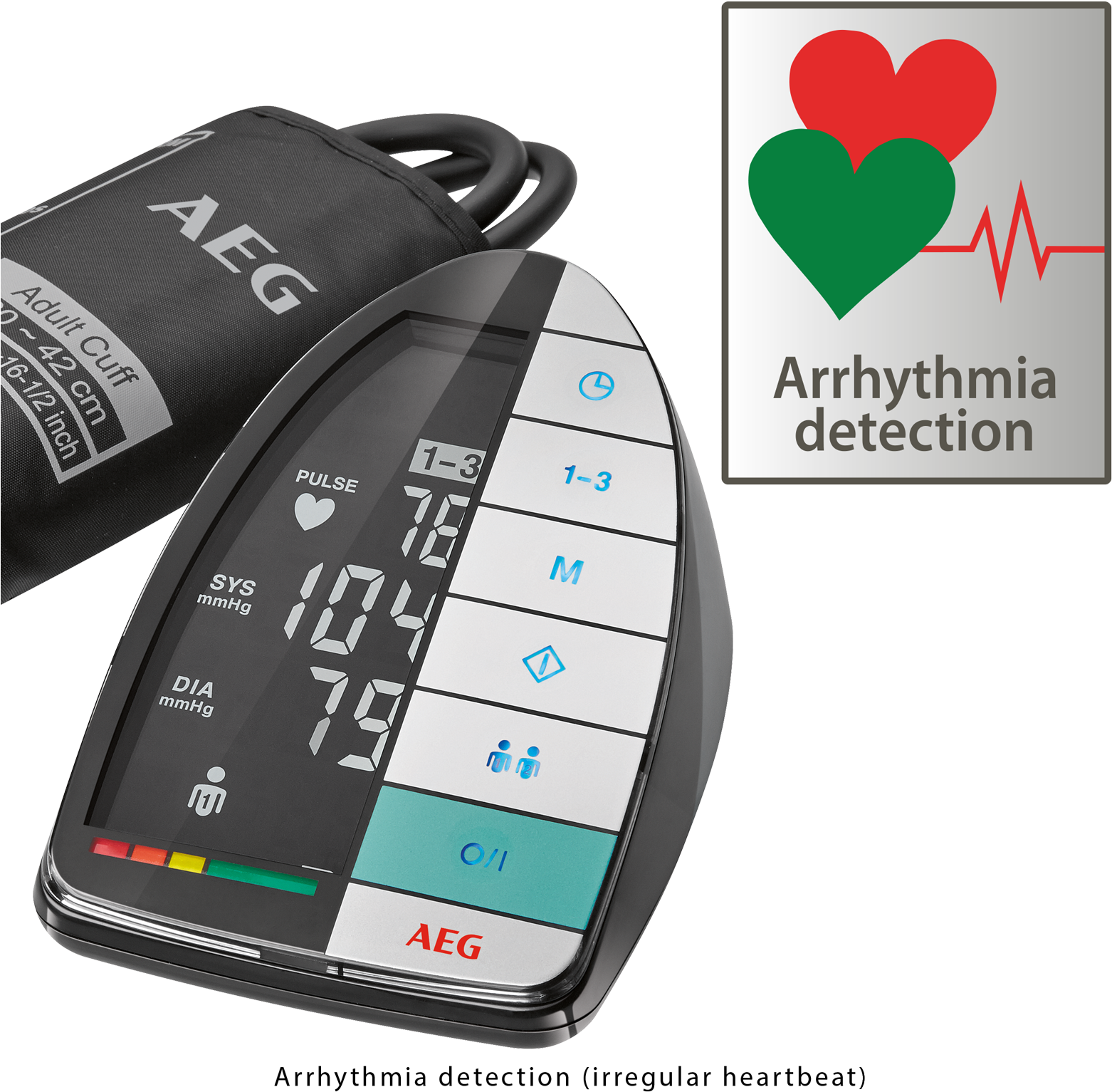 Digital Blood Pressure Monitorwith Arrhythmia Detection