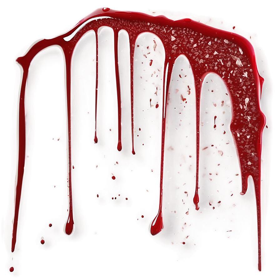 Digital Blood Splatter Art Png Ppf43