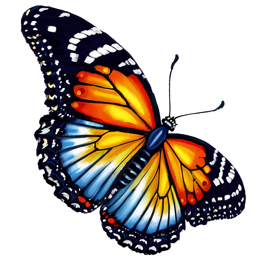 Digital Butterfly Png Wcu63