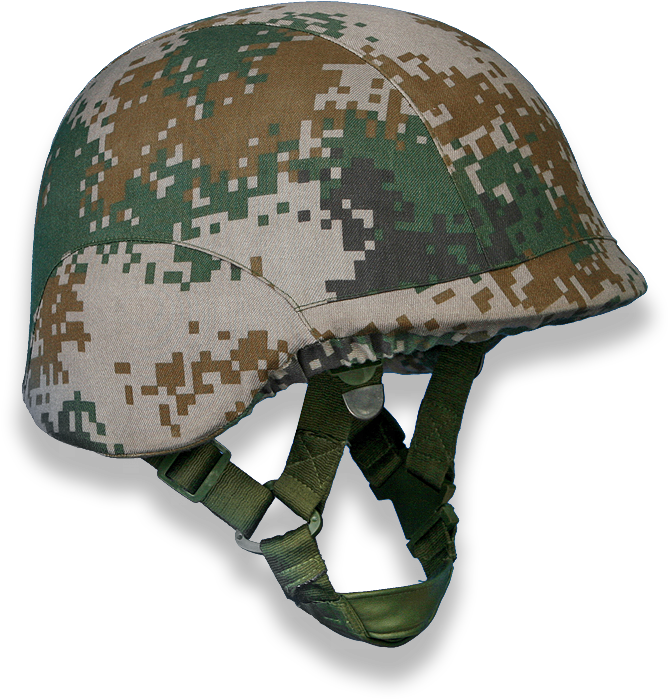 Digital Camo Military Helmet