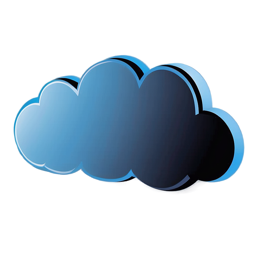 Digital Cloud Vector Art Png 06262024