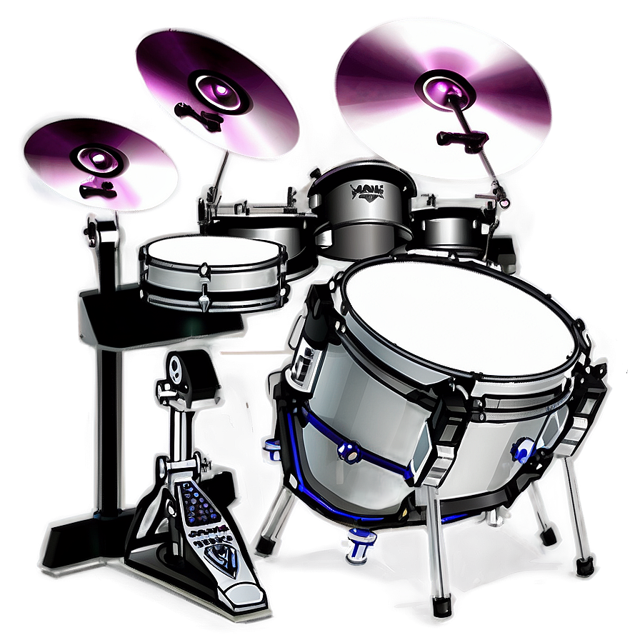 Digital Drum Kit Png Xpj18