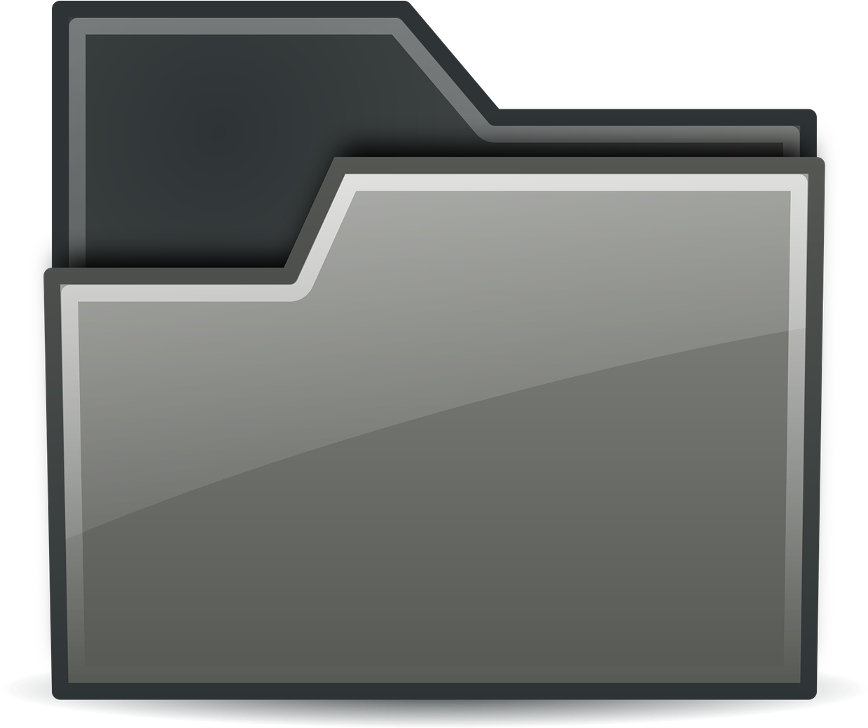 Digital File Folder Icon