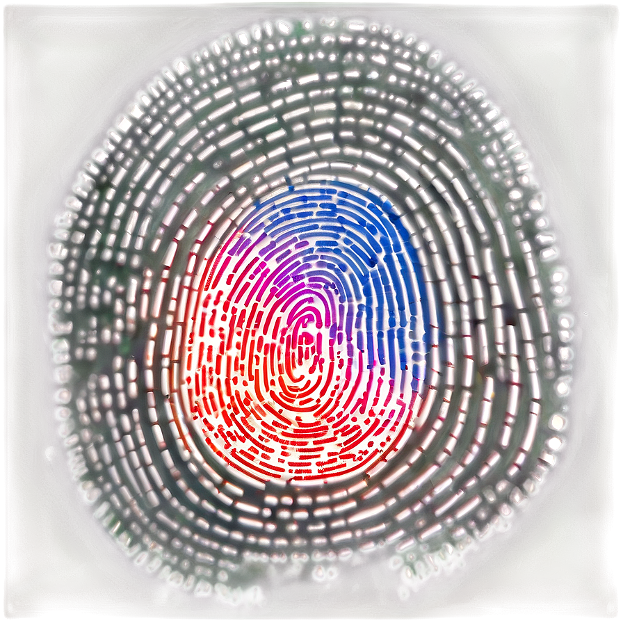Digital Fingerprint Scan Png 05242024