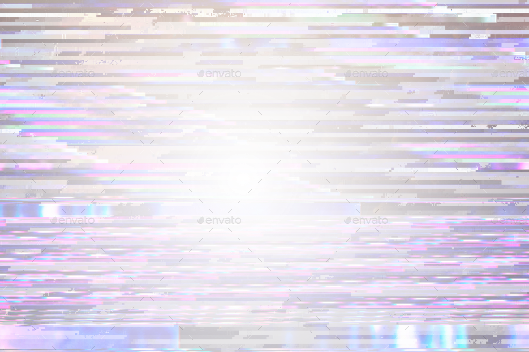 Digital Glitch Effect Distortion