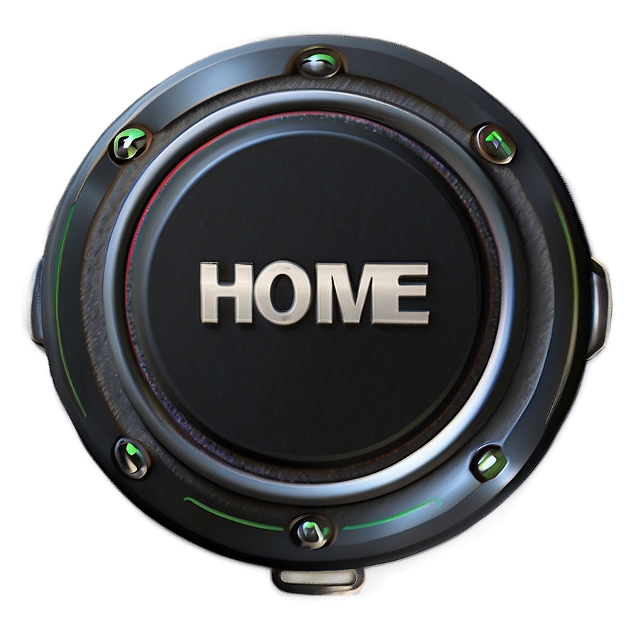 Digital Home Button Image Png 60