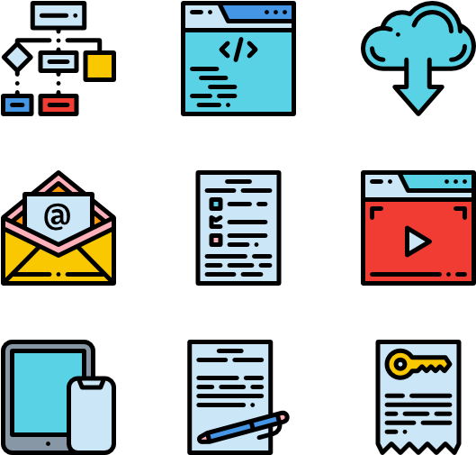 Digital Marketing Icons Set