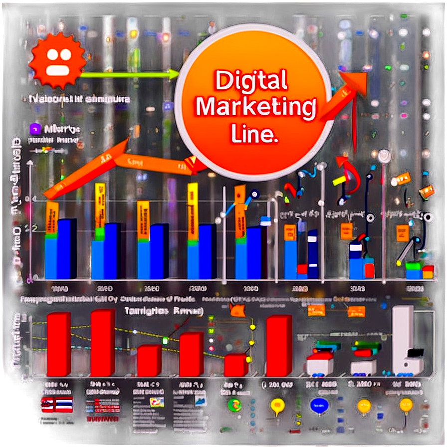 Digital Marketing Line Chart Png Ldo