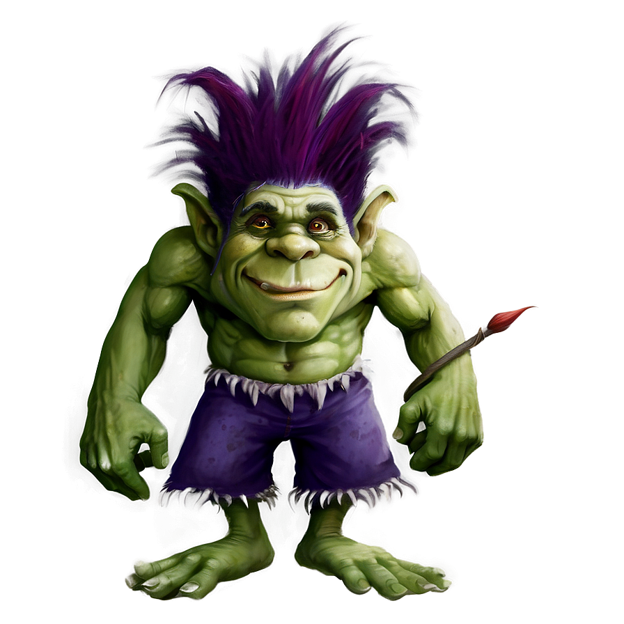 Digital Painting Troll Png 05232024