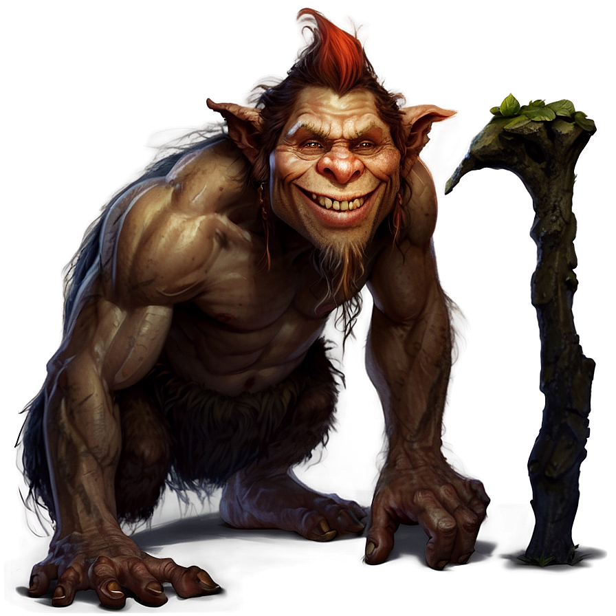 Digital Painting Troll Png 91