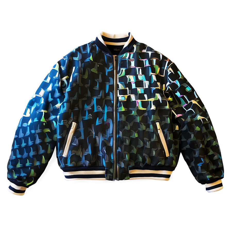 Digital Print Bomber Jacket Png Epe73