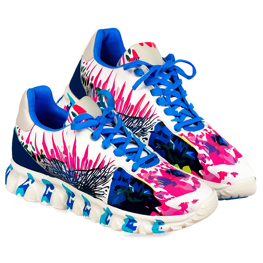 Digital Print Sneakers Png Fsl