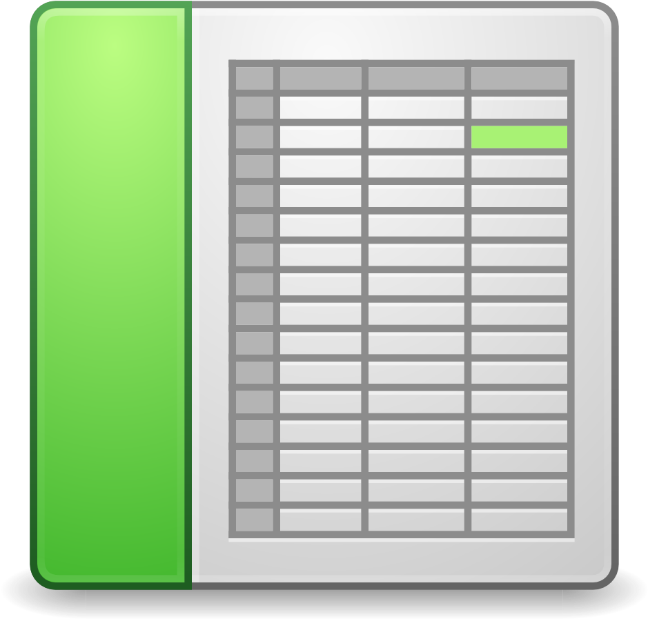 Digital Spreadsheet Icon