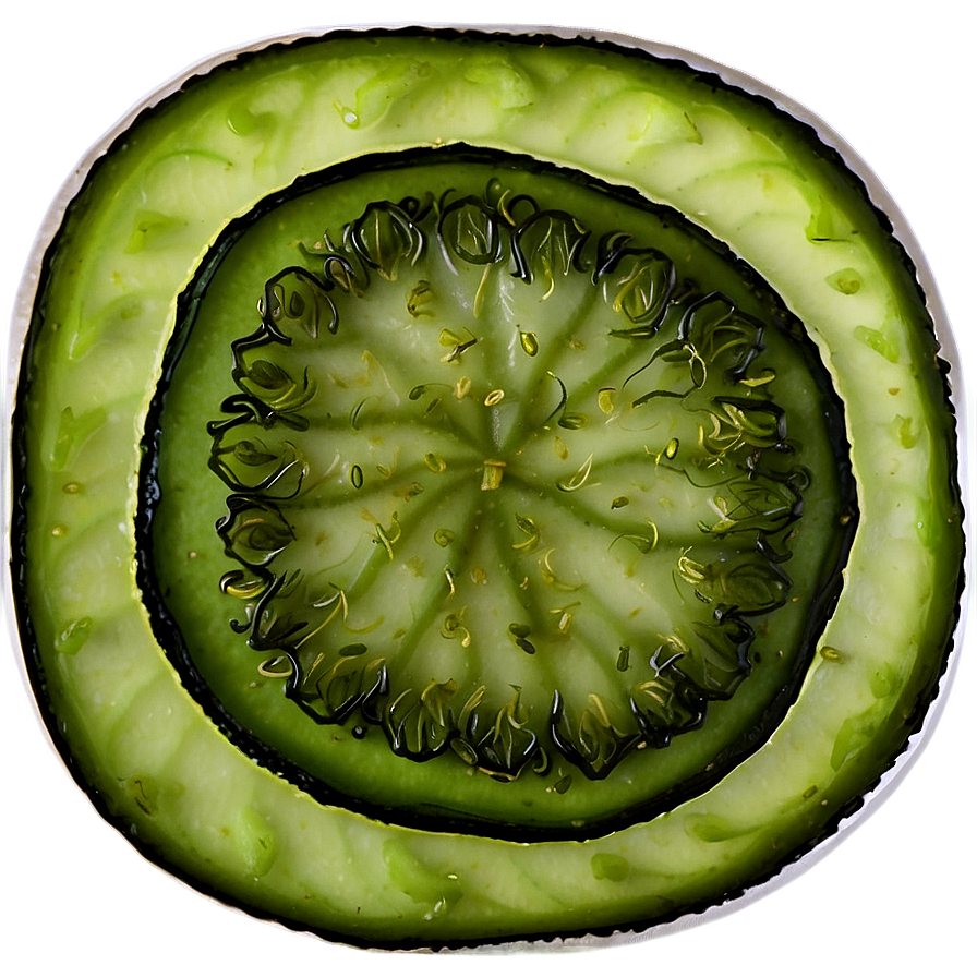 Dill Pickle Slice Top View Png 06272024