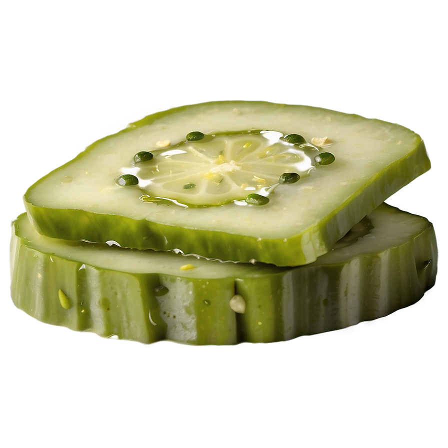 Dill Pickle Slice Top View Png Ywf