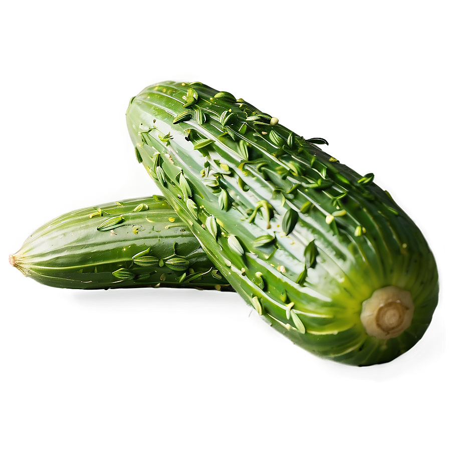 Dill Pickle With Dill Herb Png 70