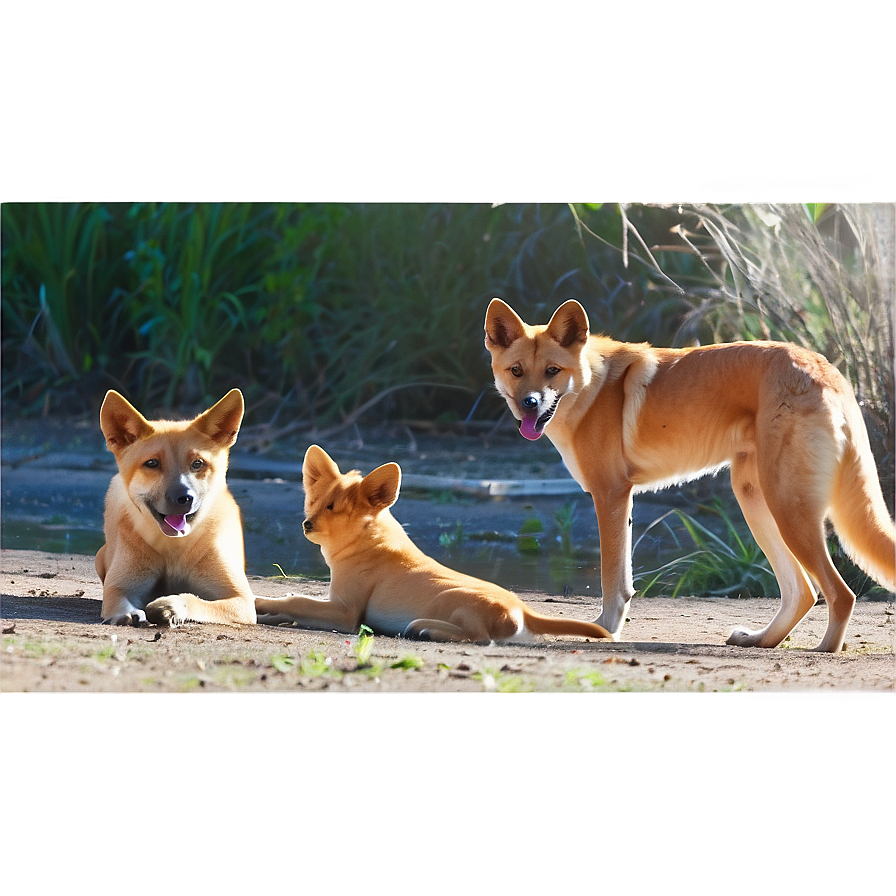 Dingo Family Life Png Lsi71